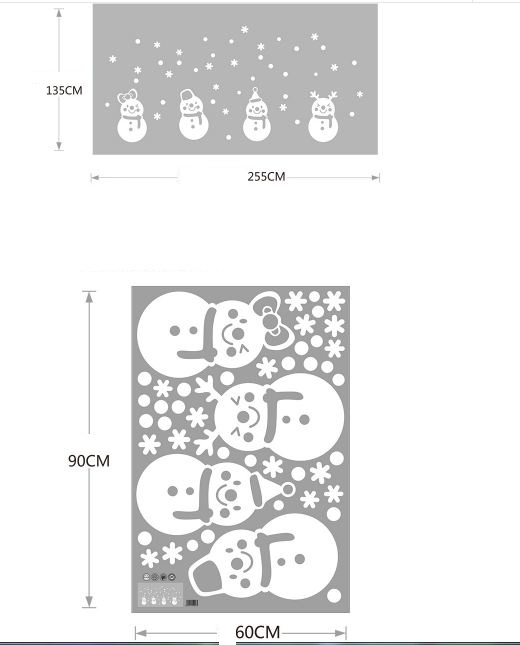 Decal người tuyết ngộ nghĩnh